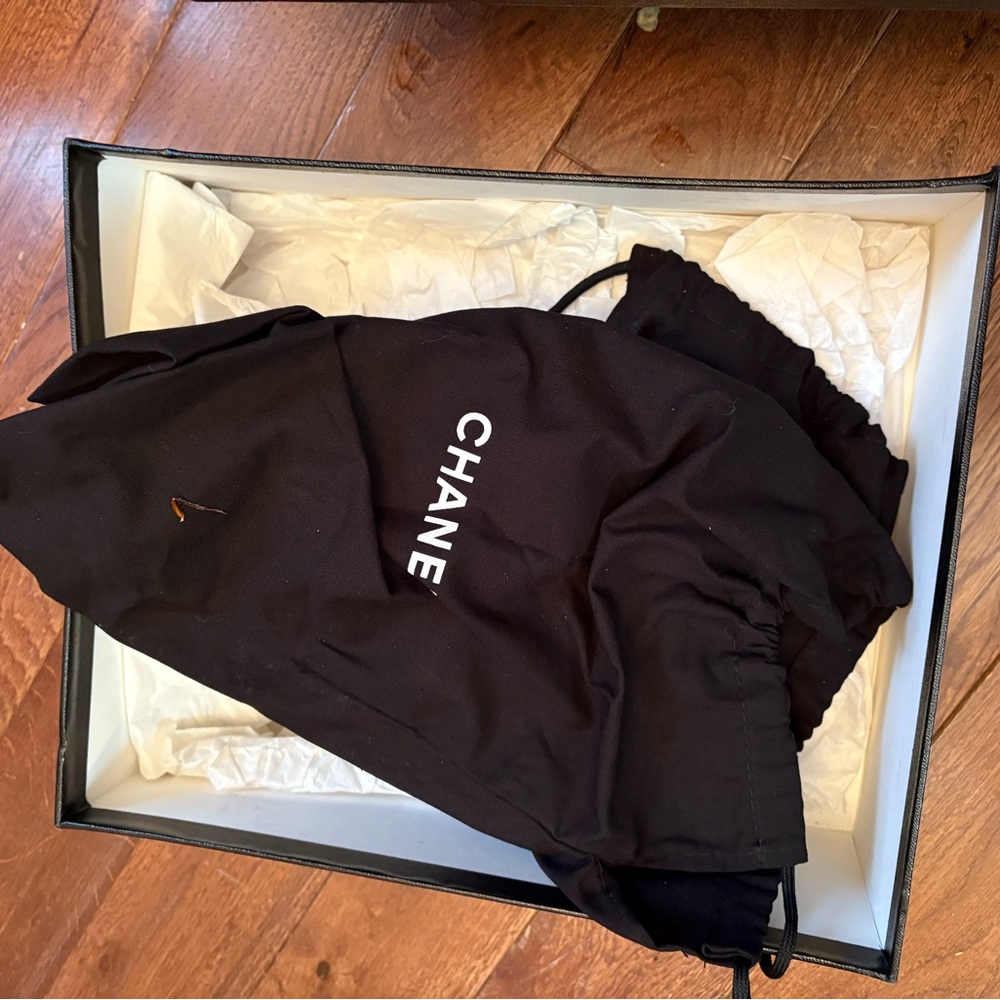 Chanel Leather & Suede Sneakers - Picture 10 of 16